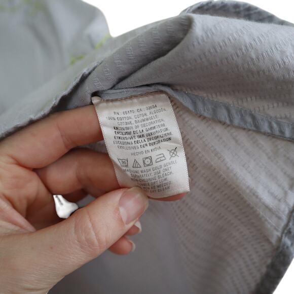 Anthropologie HD In Paris Sun Stitched Floral Embroidered Peplum Blouse Size 12 - Picture 5 of 11